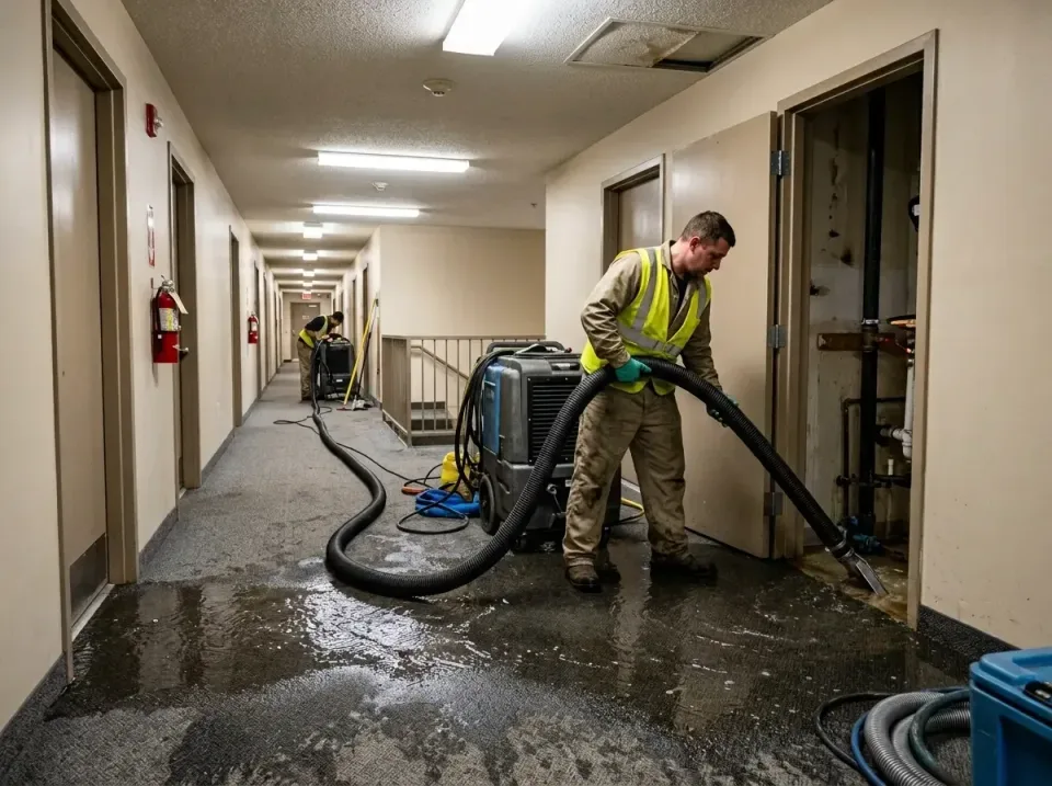 multi-unit-apartment-hallway-f-005 — frequently asked questions, Emergency Burst Pipe Water Extraction & Removal in Farm Loo…
